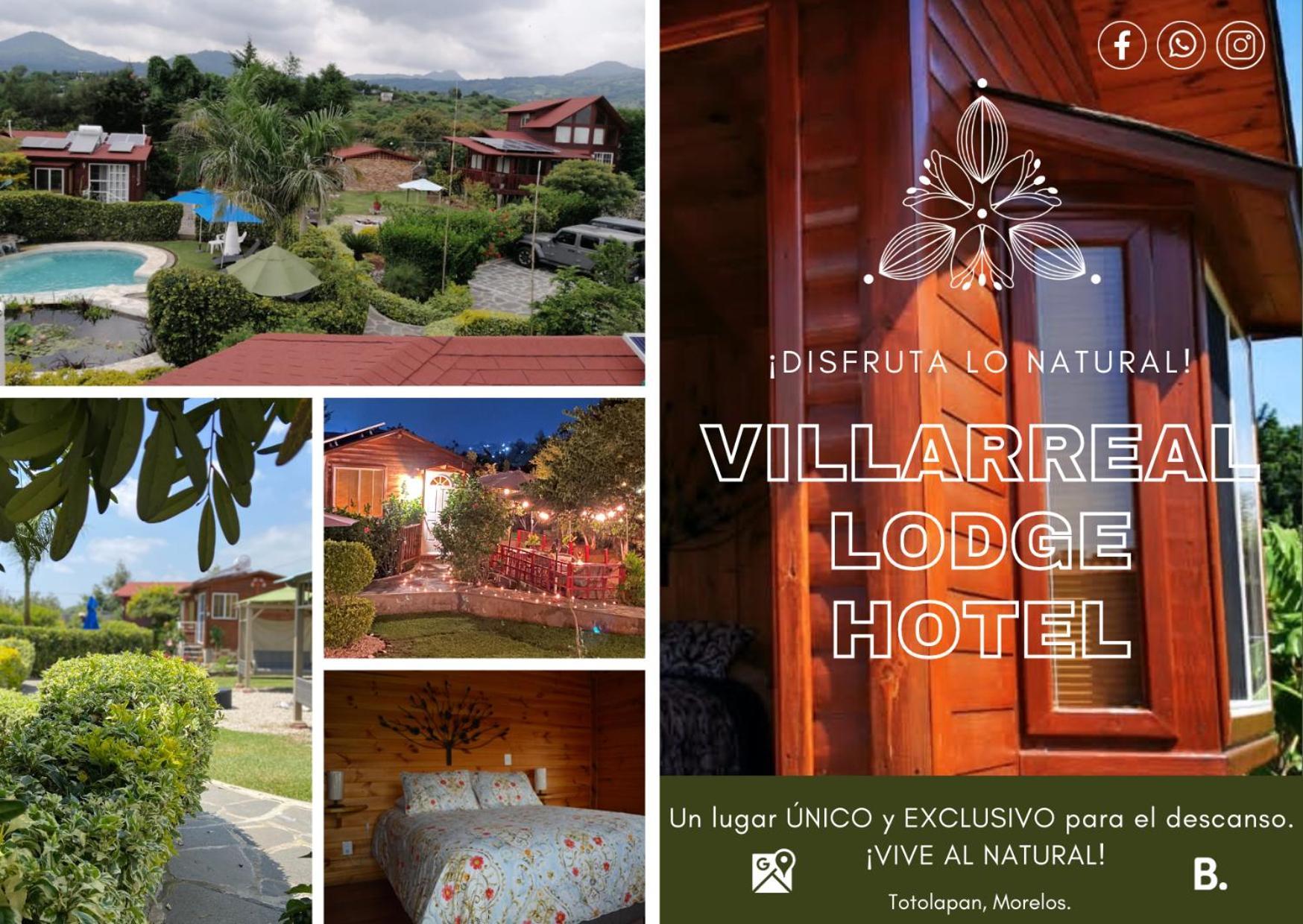 Villarreal Lodge Hotel Ecologico Totolapan Buitenkant foto